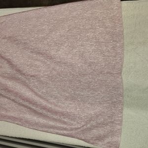 Chic Blush High Low Skirt